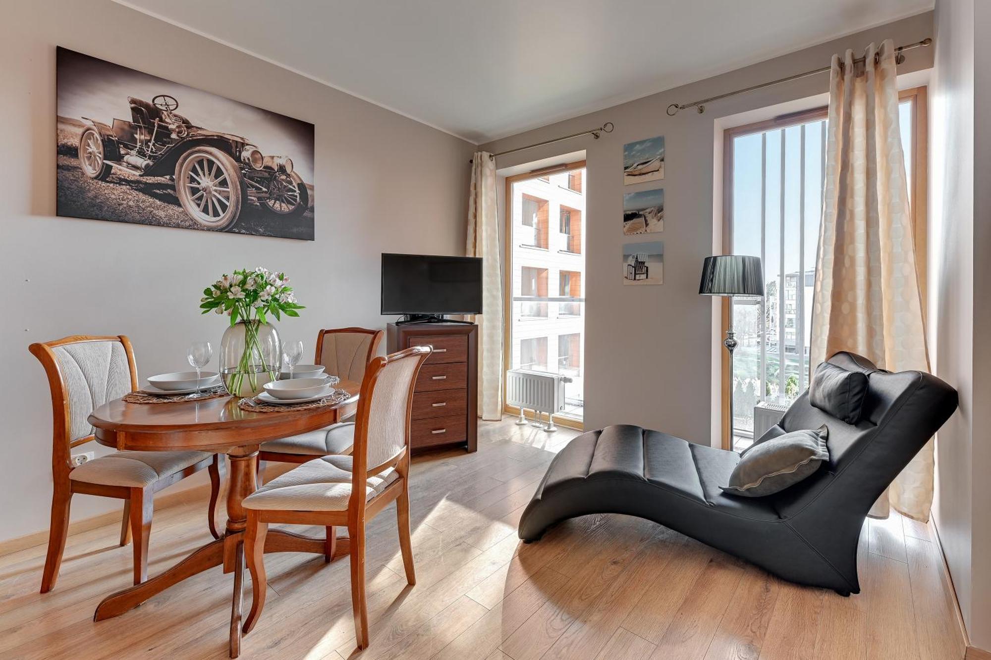 Flatbook - City Center Apartments Dwie Motlawy Danzica Esterno foto