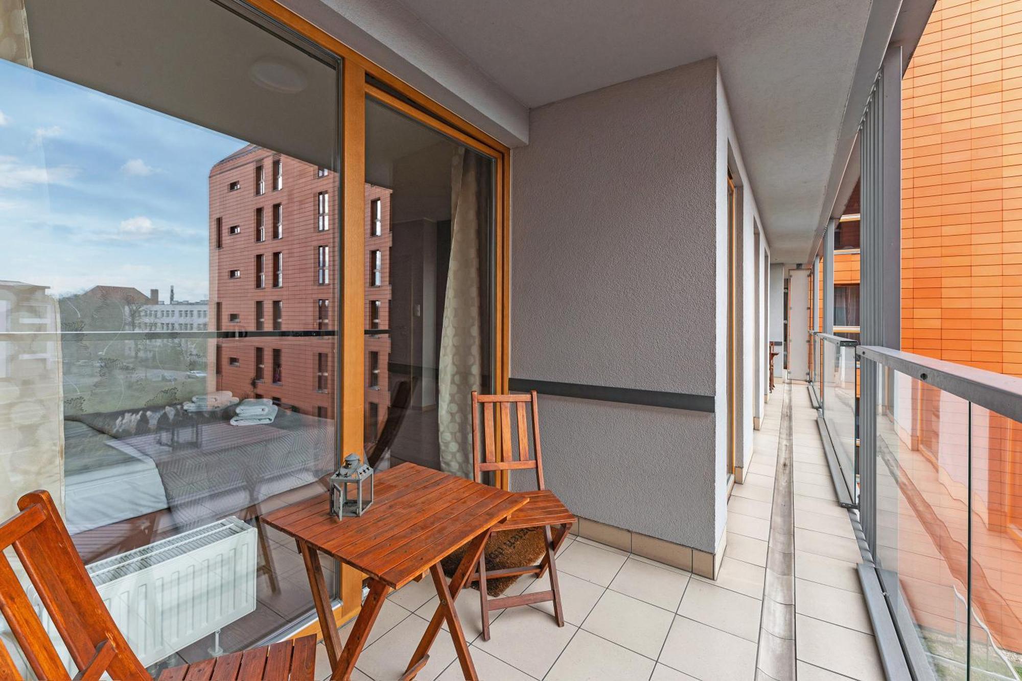 Flatbook - City Center Apartments Dwie Motlawy Danzica Esterno foto