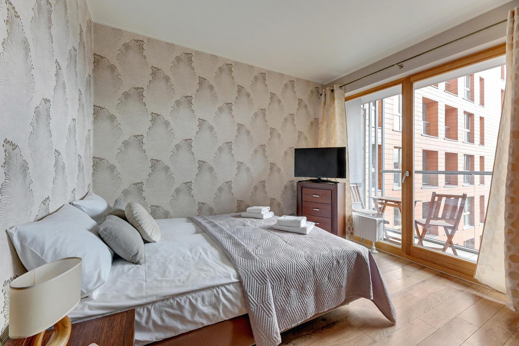 Flatbook - City Center Apartments Dwie Motlawy Danzica Esterno foto